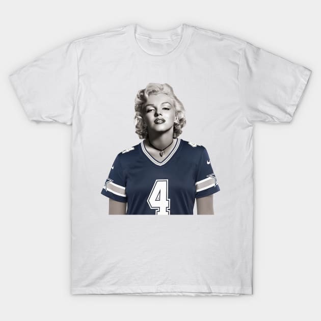 Marilyn Loves Dak T-Shirt by Rad Love